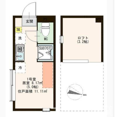 【間取り】 | ハーモニーテラス西小岩Ⅵ