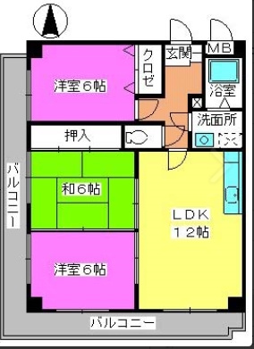【間取り】 | メルローズ３０