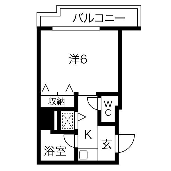 片町コートの間取り