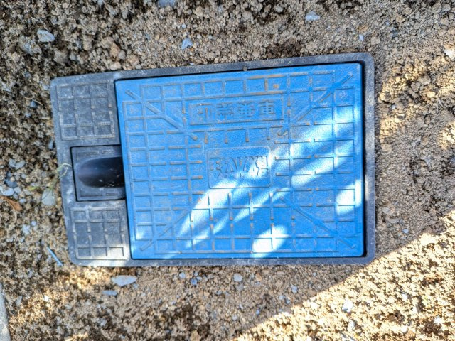 ひたちなか市平磯町　第2　新築戸建て　2号棟の庭|ガーデニングや庭木への水やり、夏の水遊びにも便利な立水栓。外回りの掃除や洗車にも役立ち、快適な戸建て生活をサポート。