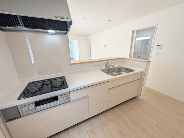 ひたちなか市平磯町　第2　新築戸建て　1号棟のキッチン