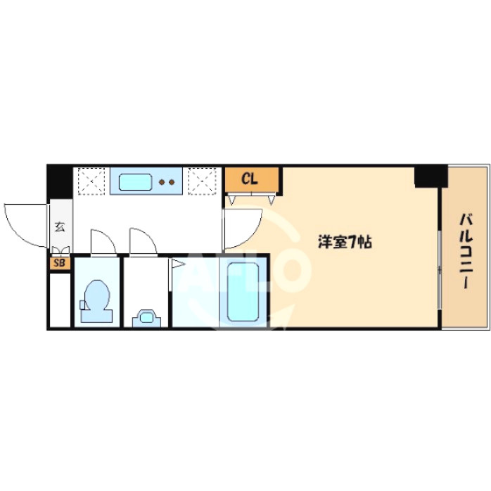 ジュネス高津公園の間取り|ジュネス高津公園　間取り