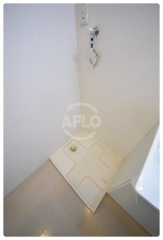 プリモパッソ谷町九丁目の設備|プリモパッソ谷町九丁目　洗濯機置場