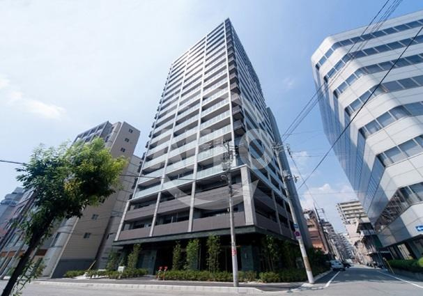 クレヴィア大阪福島の外観|クレヴィア大阪福島　高級感あふれる外観