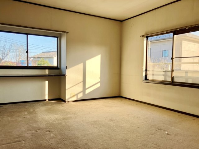 藤代戸建の寝室|ゆとりの広さです