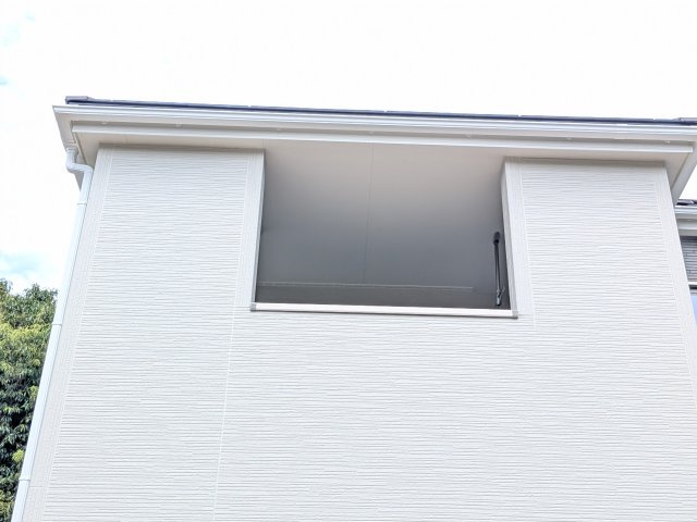 第1　石岡市旭台　新築戸建てのバルコニー