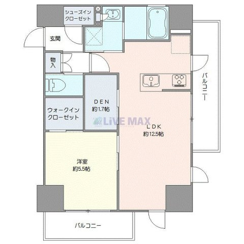 プレミア亀有の間取り