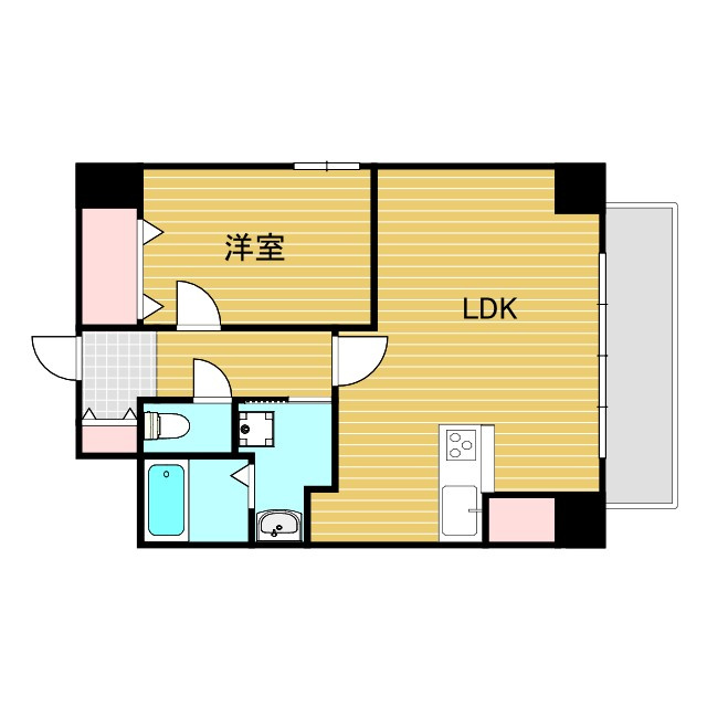 ガーデンレジデンス田川の間取り