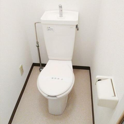 【トイレ】 | ドルフ武蔵新田 | 落ち着いた色調のトイレです