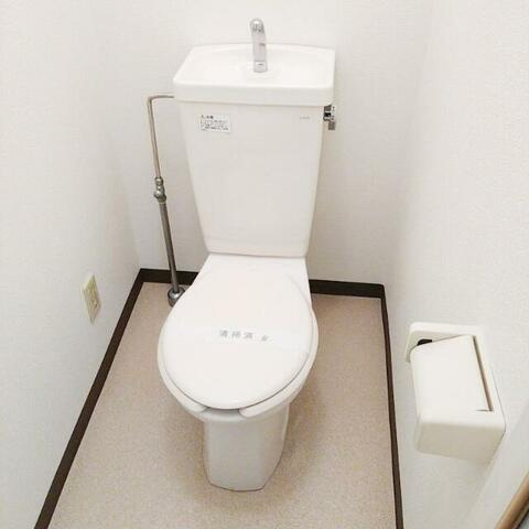 【トイレ】 | ドルフ武蔵新田 | 落ち着いた色調のトイレです