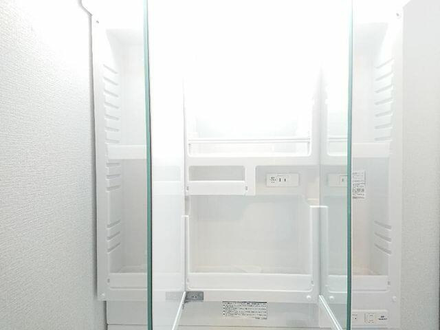 宇都宮市宝木町2丁目　5DK　中古住宅の独立洗面台