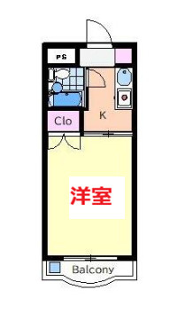 【間取り】 | ベルサイユ池上No.3 | 間取り