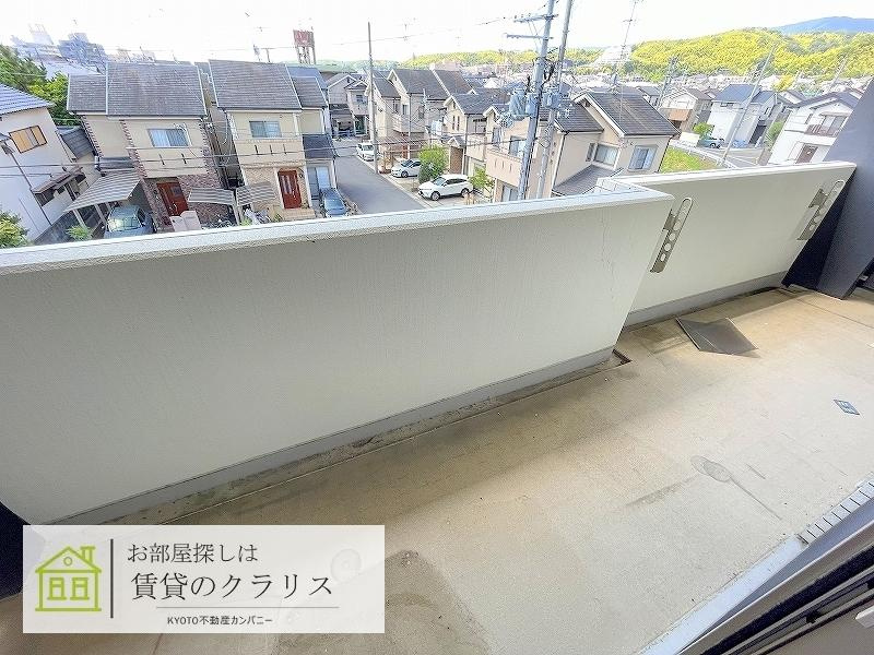 ミュー花水木弐番館のバルコニー