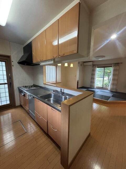 宇都宮市西川田町　4ＬＤＫ　中古住宅のキッチン