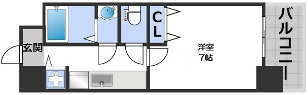【間取り】 | グラマシー心斎橋東