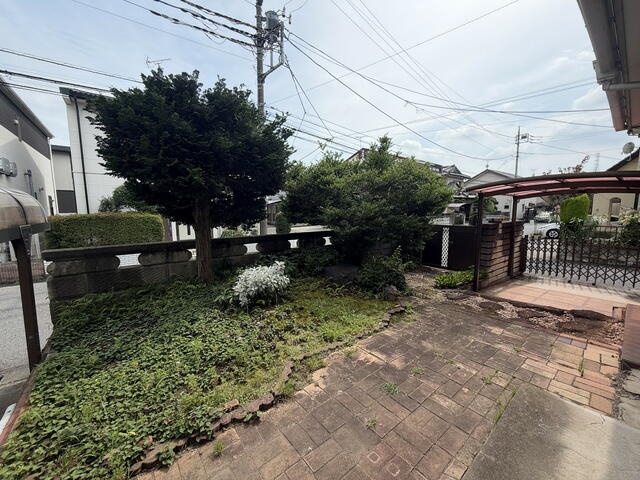宇都宮市平松本町　4ＬＤＫ　中古住宅のその他|庭