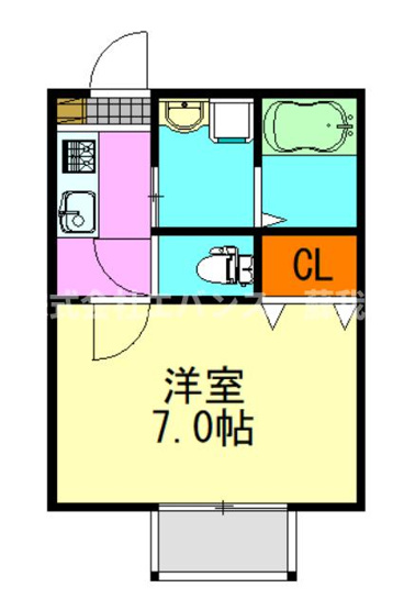 【間取り】 | クレストコート葛城