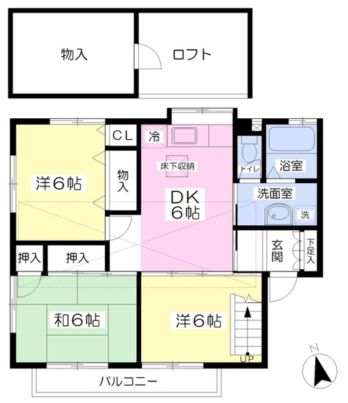 千代田的場ファミリアＡ棟