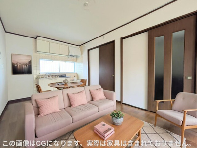 画像は実際の写真にCG加工（家具や調度品の削除や合成）を加えたもので実際とは異なります。