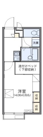 【間取り】 | レオパレス辻九第三