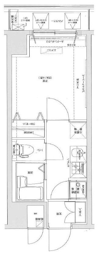 ジェノヴィア亀戸の間取り