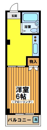ドミール北浦の間取り