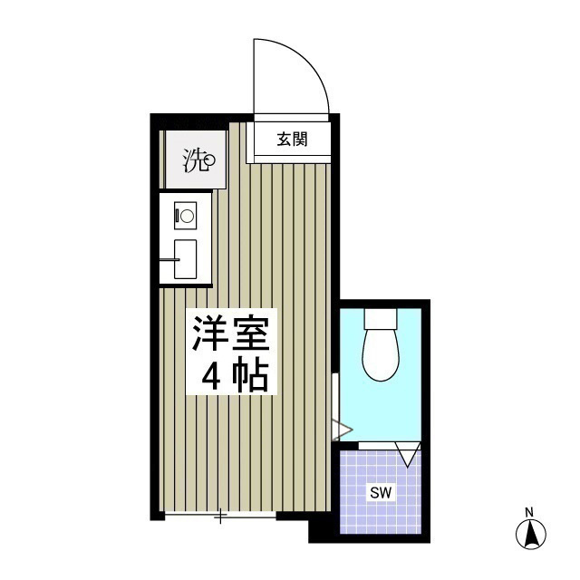 サークルハウス舎人弐番館の間取り