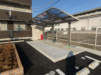 屋根付駐輪場