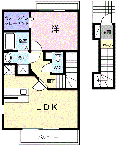 ヴェズレー・西中原の間取り
