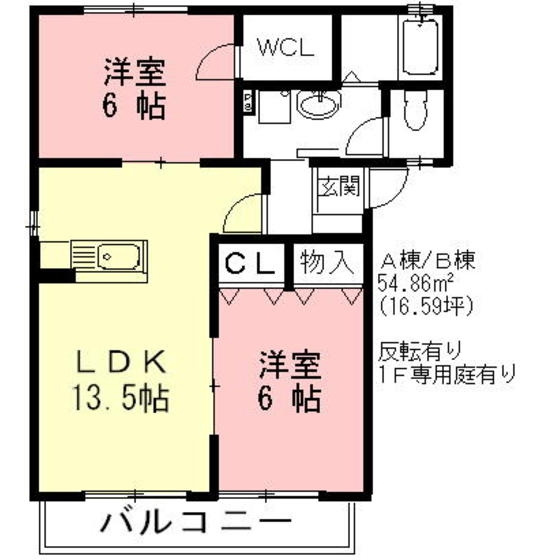 ガーデンヴィラの間取り
