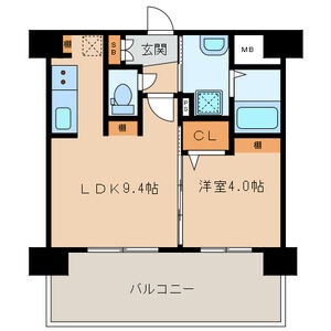 【間取り】 | 三島マンション博多駅東