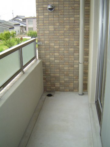 ルミエール園原のバルコニー