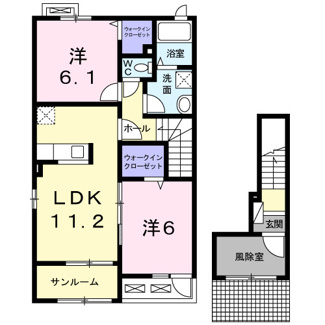 【間取り】 | アトレⅡ