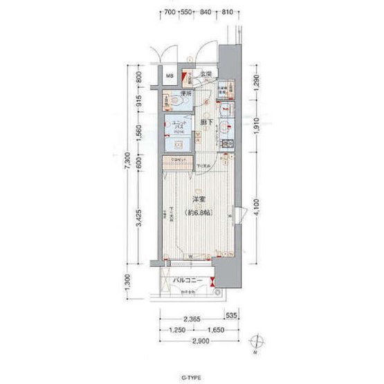 【間取り】 | プレサンス名古屋駅前ヴェルロード