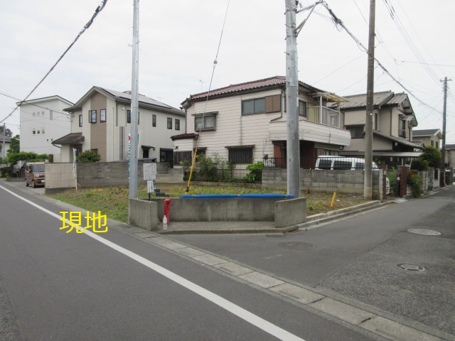 【仲介手数料無料】新築戸建　熊谷市佐谷田3981-21（全1棟）の前面道路含む現地写真