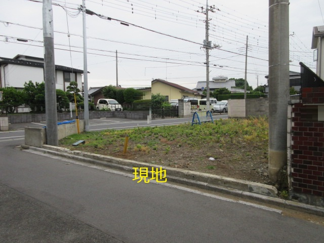 【仲介手数料無料】新築戸建　熊谷市佐谷田3981-21（全1棟）の前面道路含む現地写真