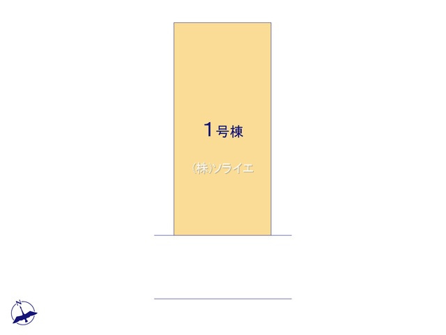 川越市川鶴2丁目3期　全1棟　新築戸建の区画図