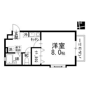 ウィズファニーⅡの間取り