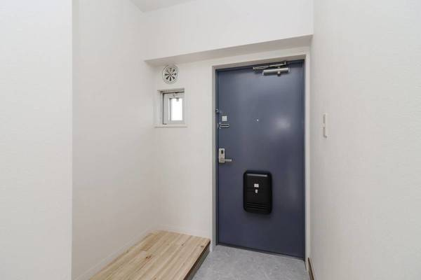 ビレッジハウス山崎3号棟の玄関|ビレッジハウスの同一物件・同一タイプの間取りの写真です