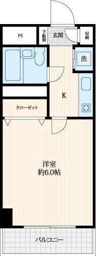 ラカータ川越の間取り