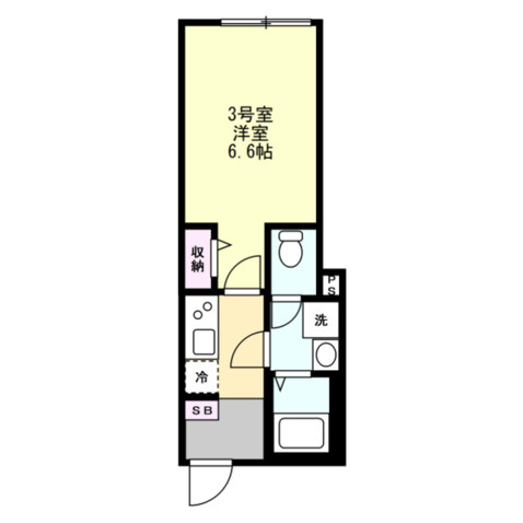 （仮称）久比里アパートの間取り