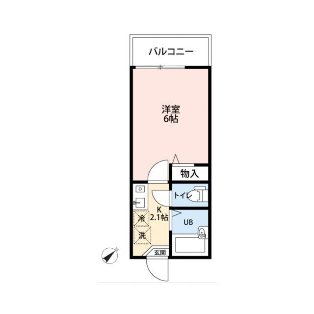 グックス下赤塚の間取り