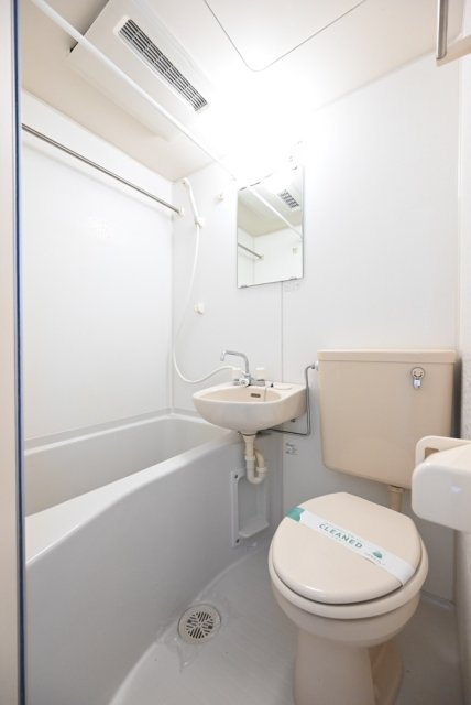 マイプラン旭丘Ａ棟の浴室|コンパクトで使いやすいお風呂です