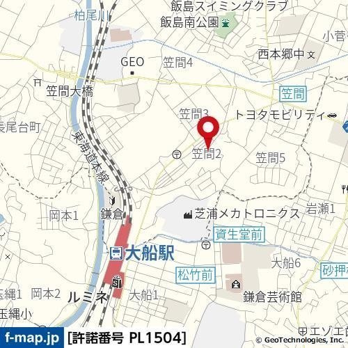 Casa　AZの地図