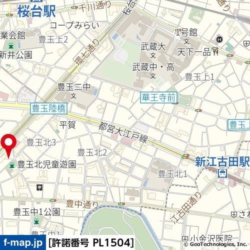 ジェイパーク桜台の地図