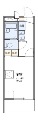 レオパレス通町の間取り