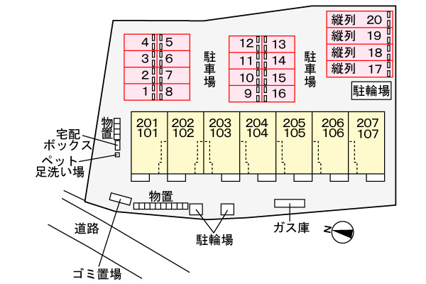 ｃｏｎｓｔｅｌｌａｔｉｏｎ(コンステレーション)の区画図