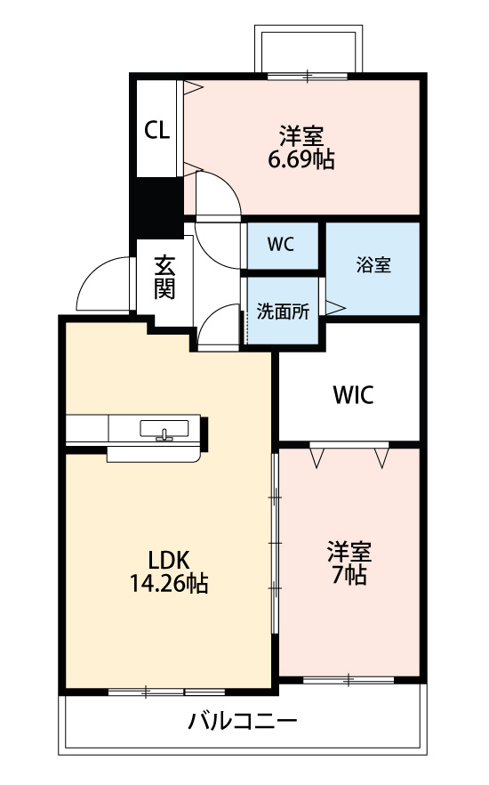 ペンディオの間取り