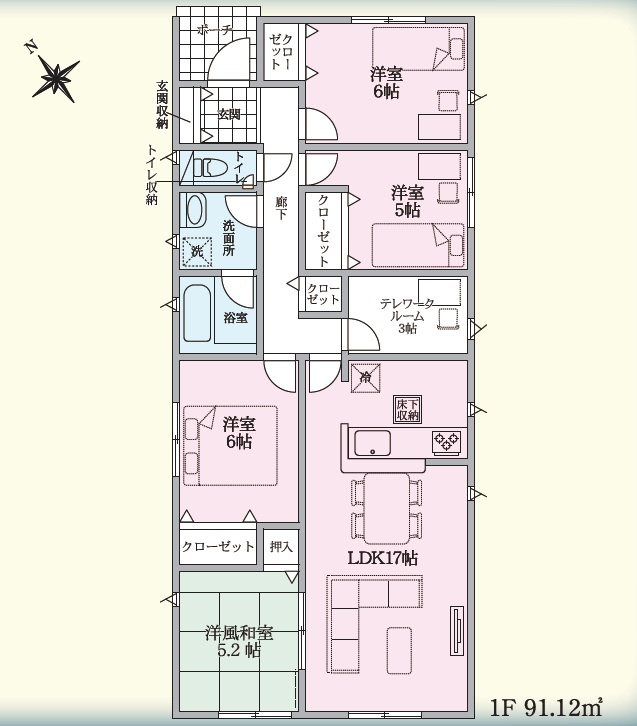 新築戸建　上田市上塩尻　全５棟