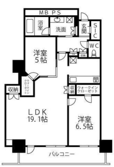阿波座ライズタワーズフラッグ46　ＯＭＰタワー　本田小学校の間取り|阿波座ライズタワーフラッグ46　間取り